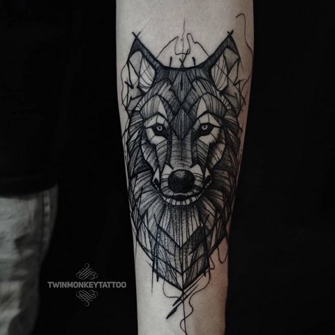 Что означает тату волк? Значение татуировки волк для мужчин и женщин: фото