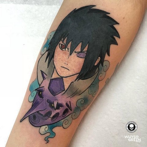 Татуировки аниме персонажей для парней и девушек