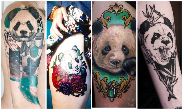 Значенеи татуировки панда