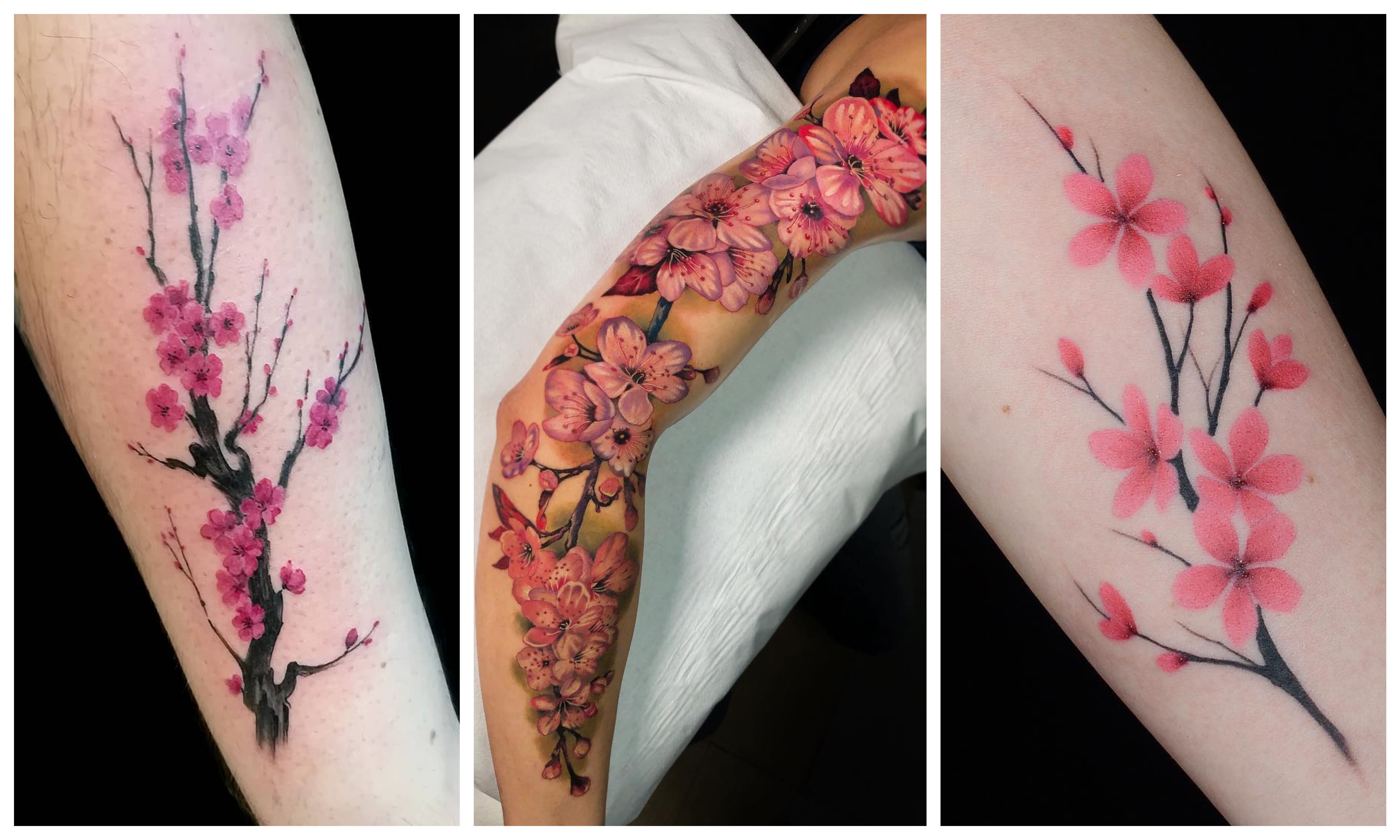 [50 Фото] Татуировка Цветок Сакуры — Символ Изящества и Красоты