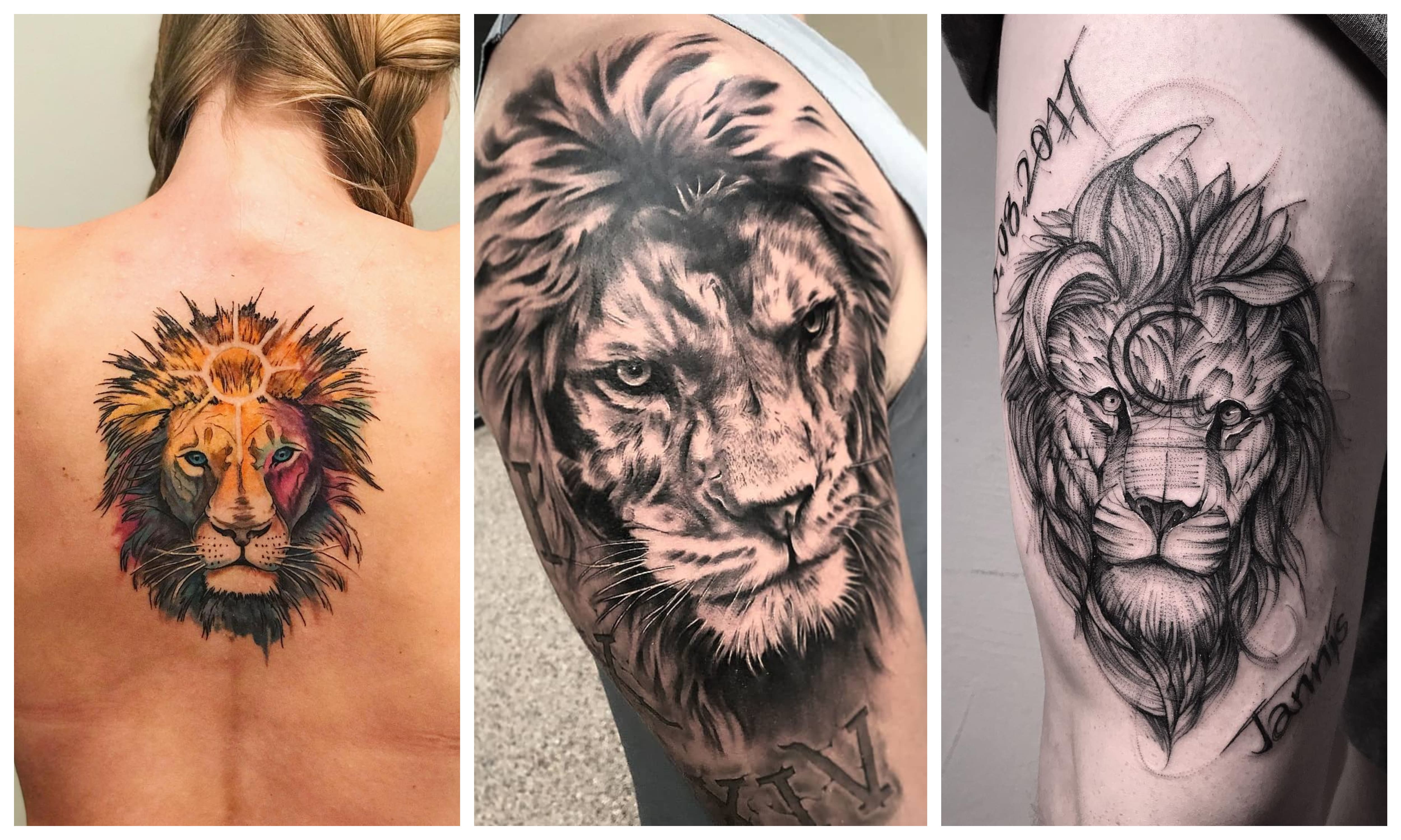 Что означает татуировка льва?