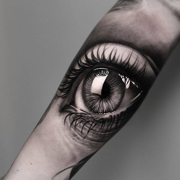 Красивый Рисунок Глаза на Руке