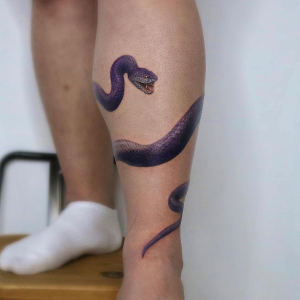 Различные значения татуировок со змеей